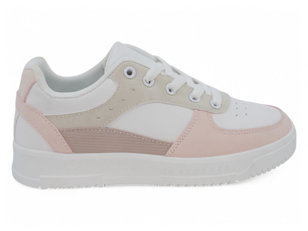 Women`s Pink Delanie Court Sneaker