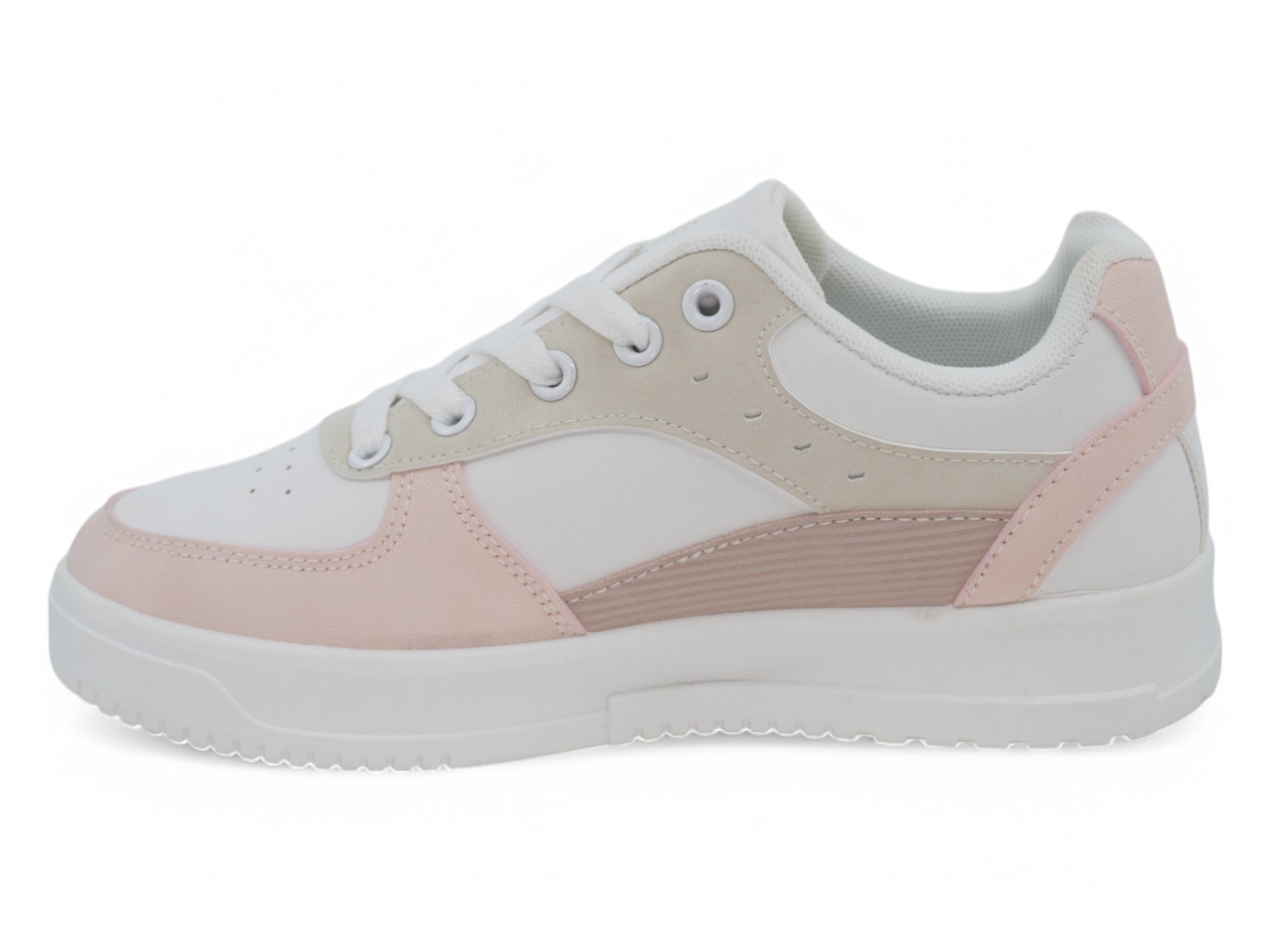 Women`s Pink Delanie Court Sneaker