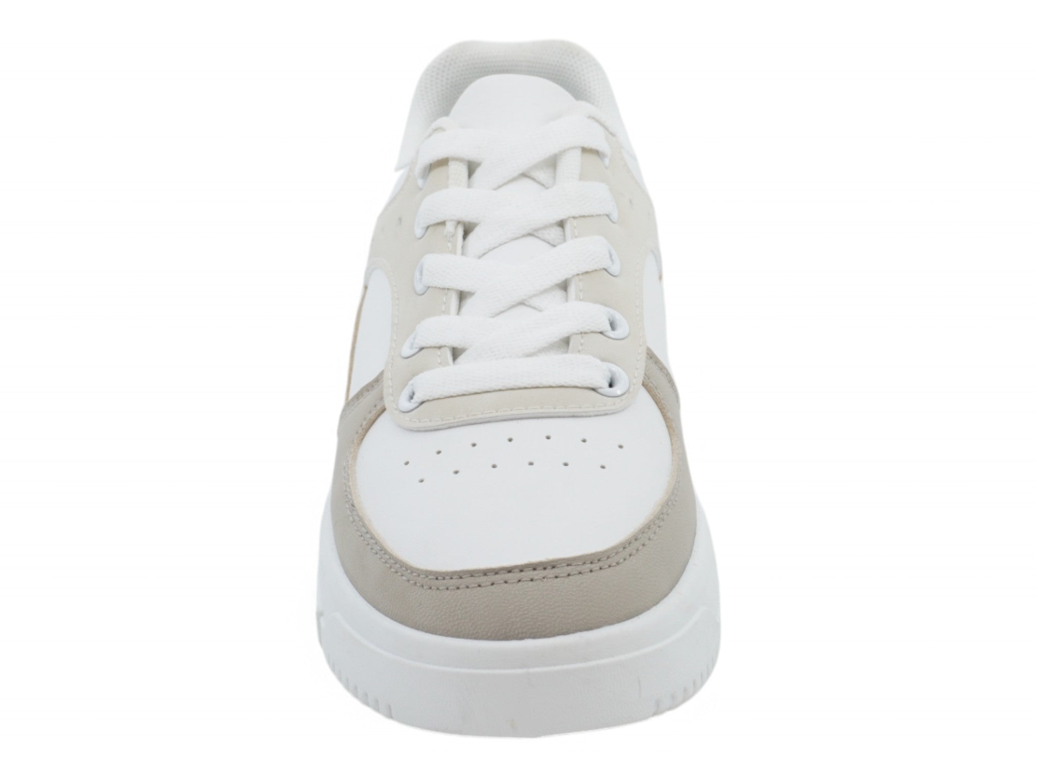 Women`s Beige Delanie Court Sneaker