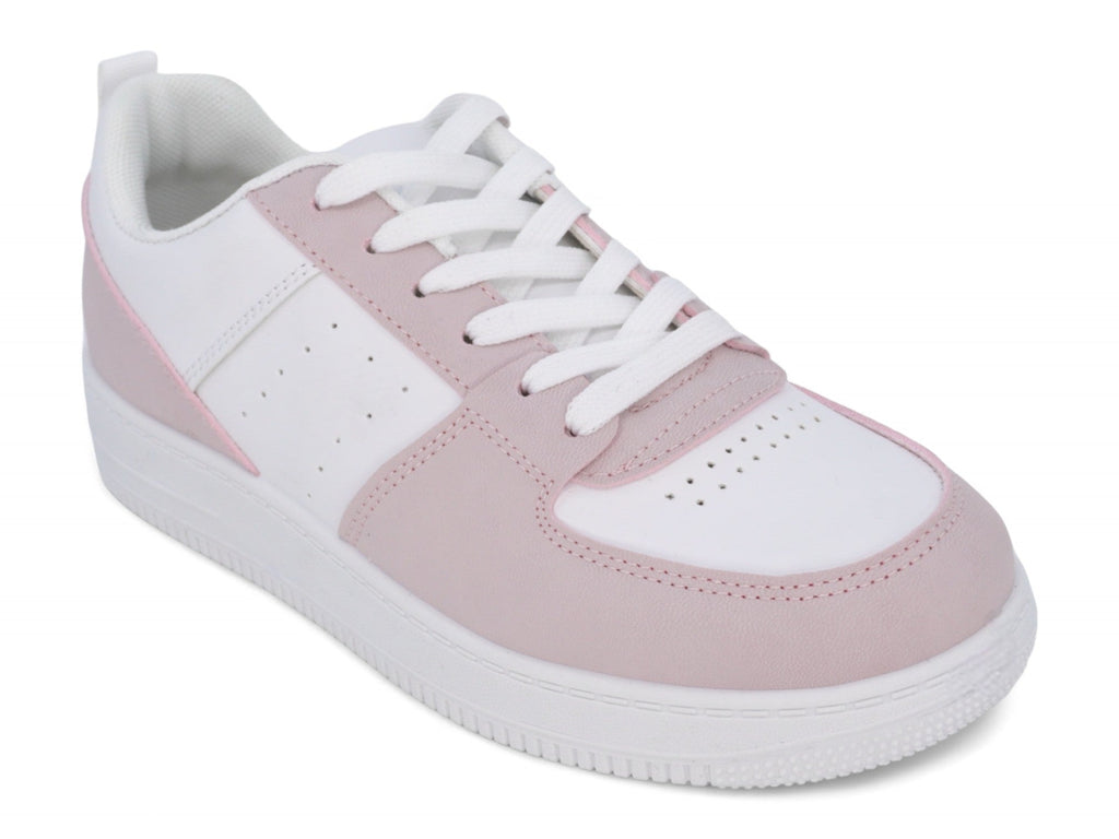 Women`s Blush Pink Court Side Sneaker