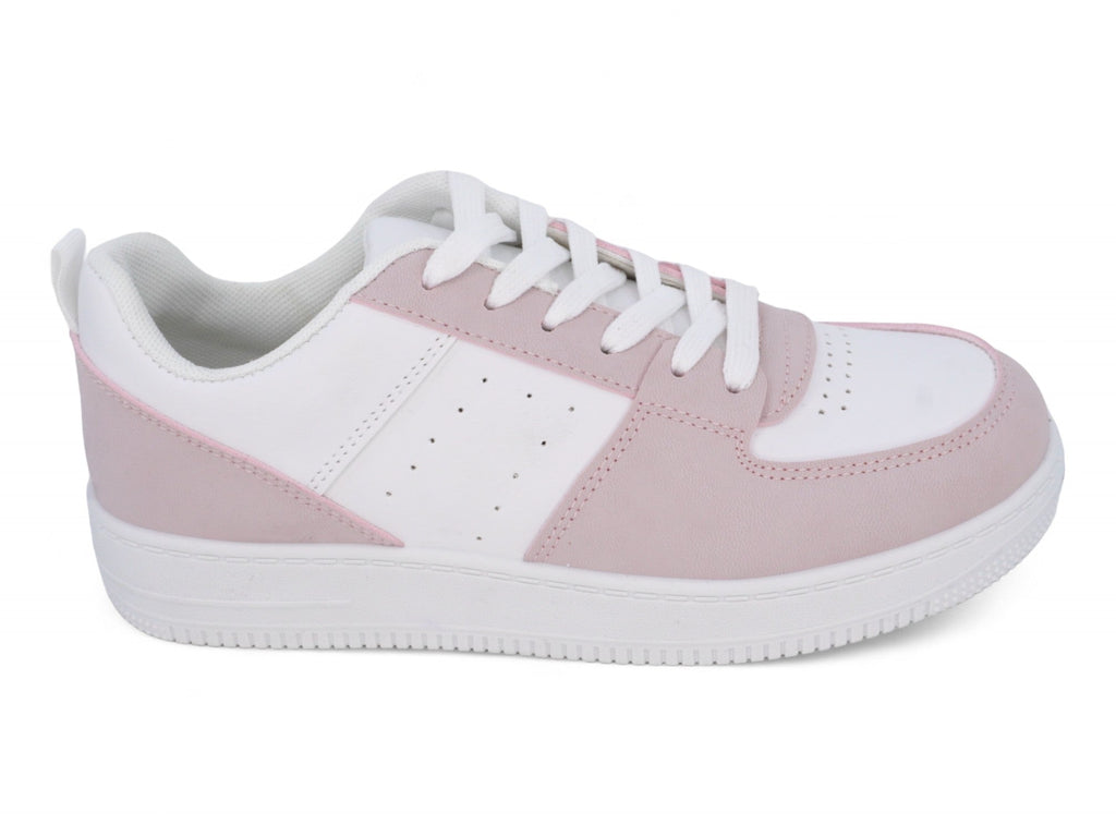 Women`s Blush Pink Court Side Sneaker