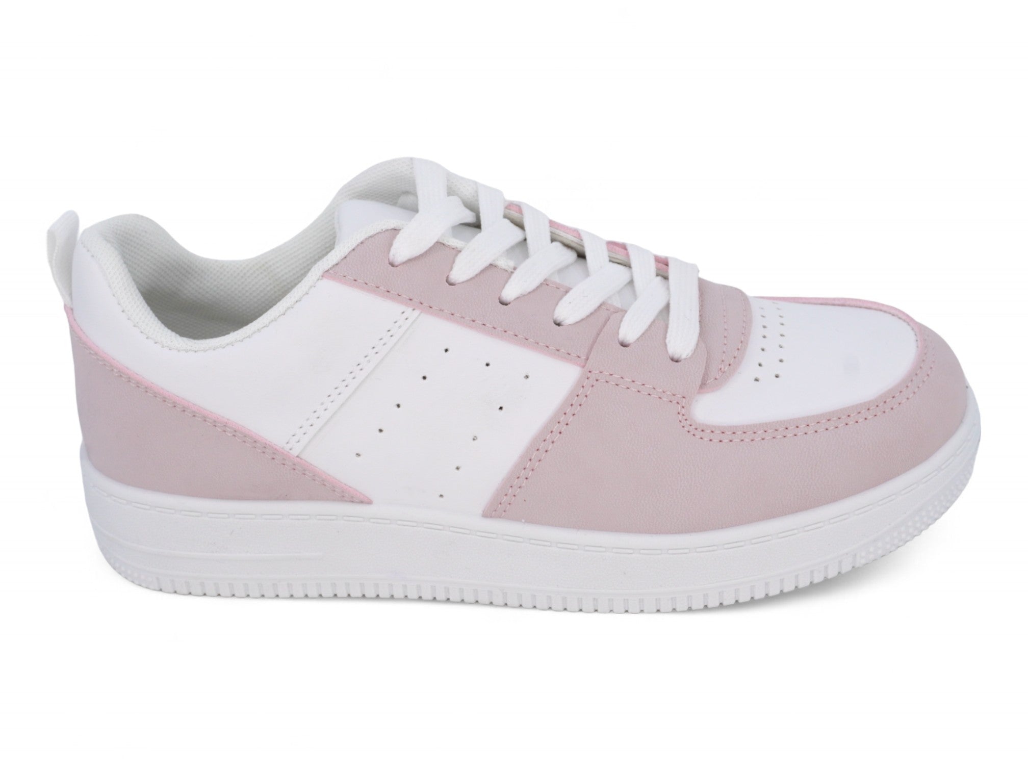 Women`s Blush Pink Court Side Sneaker