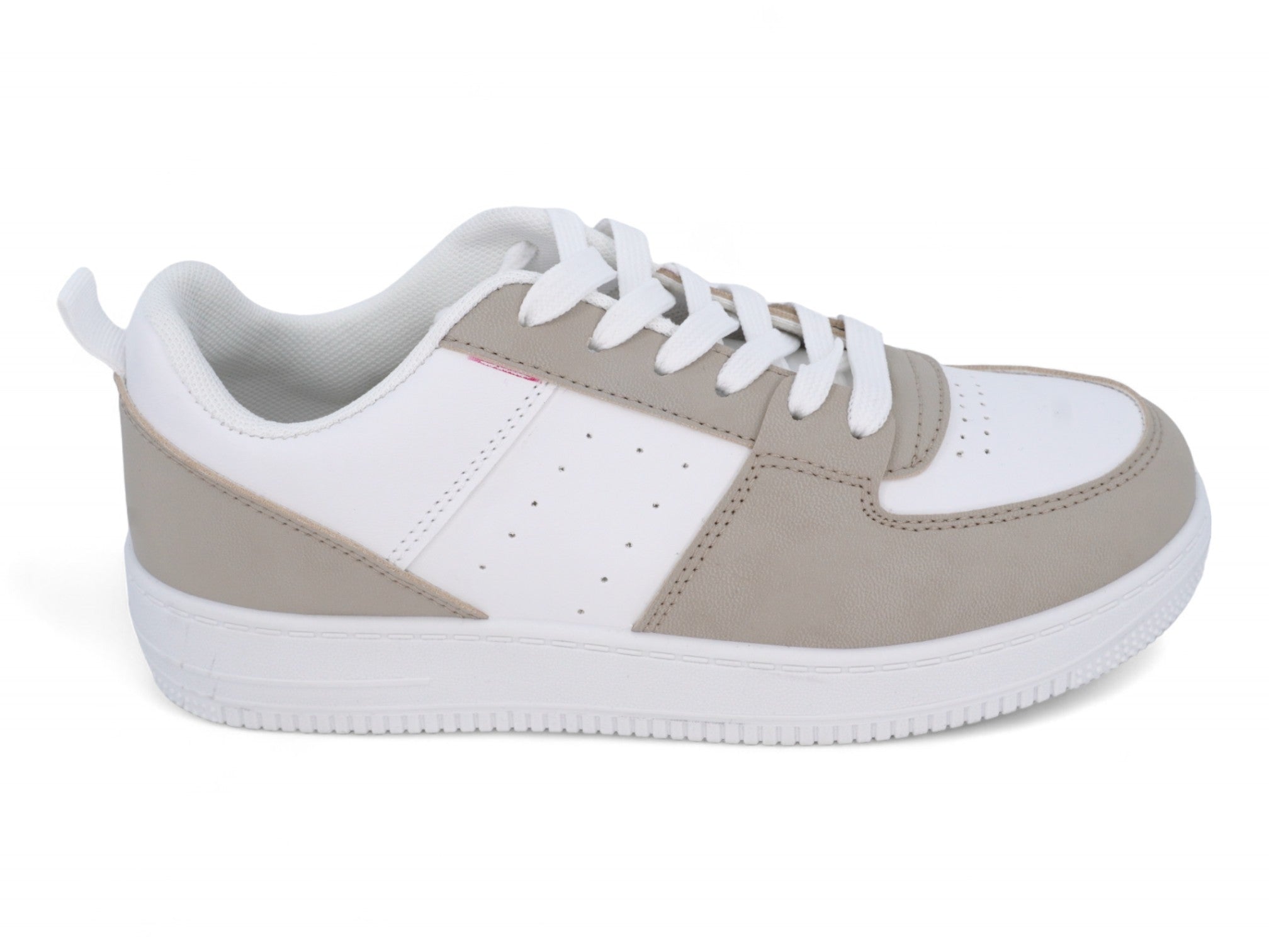 Women`s Taupe Court Side Sneaker