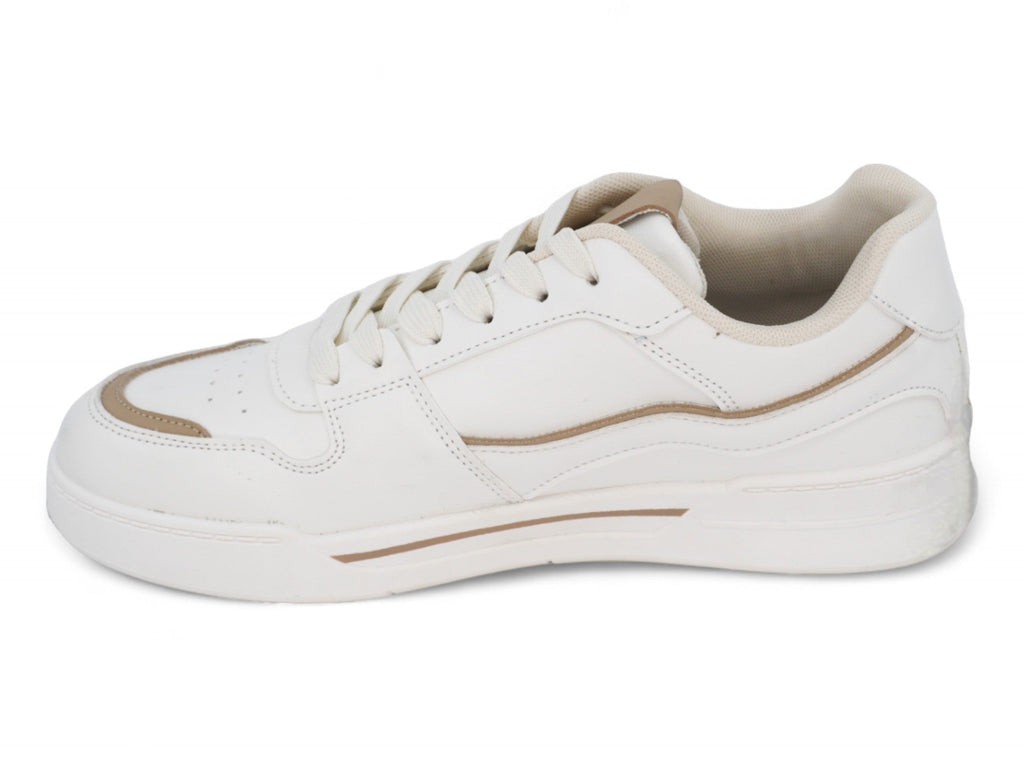 Women`s Taupe & White Lexi Sneaker