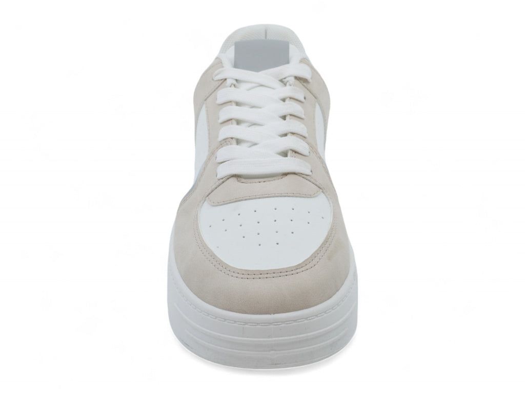 Women`s Gray & Beige Court Side Sneaker