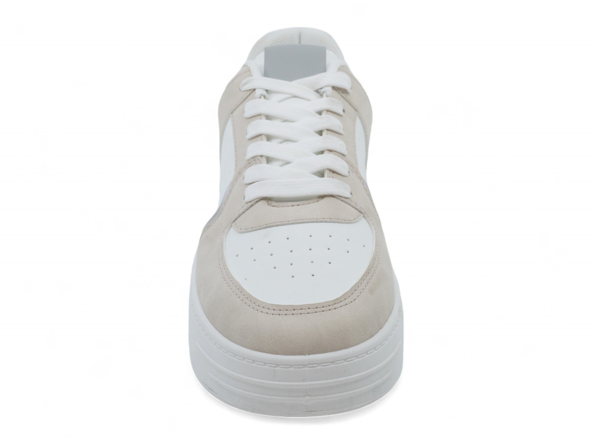 Women`s Gray & Beige Court Side Sneaker