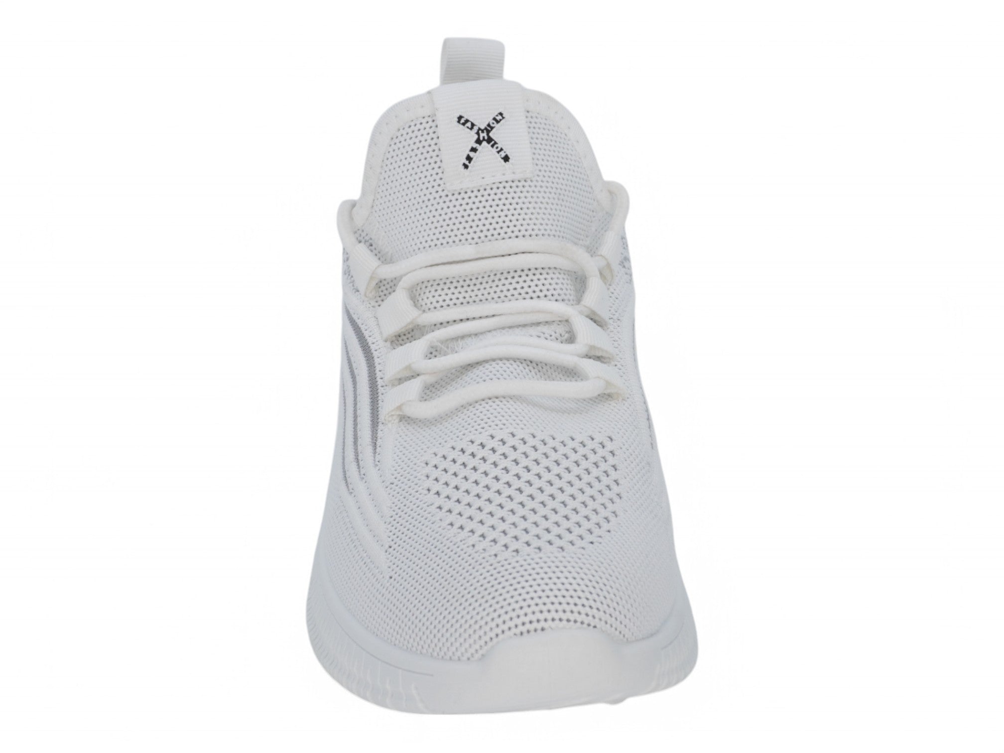 Women`s White Peppered Athletic Sneaker