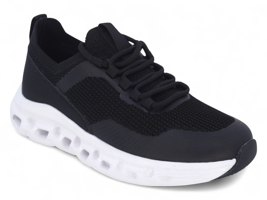 Women`s Black Low Cut Sneaker