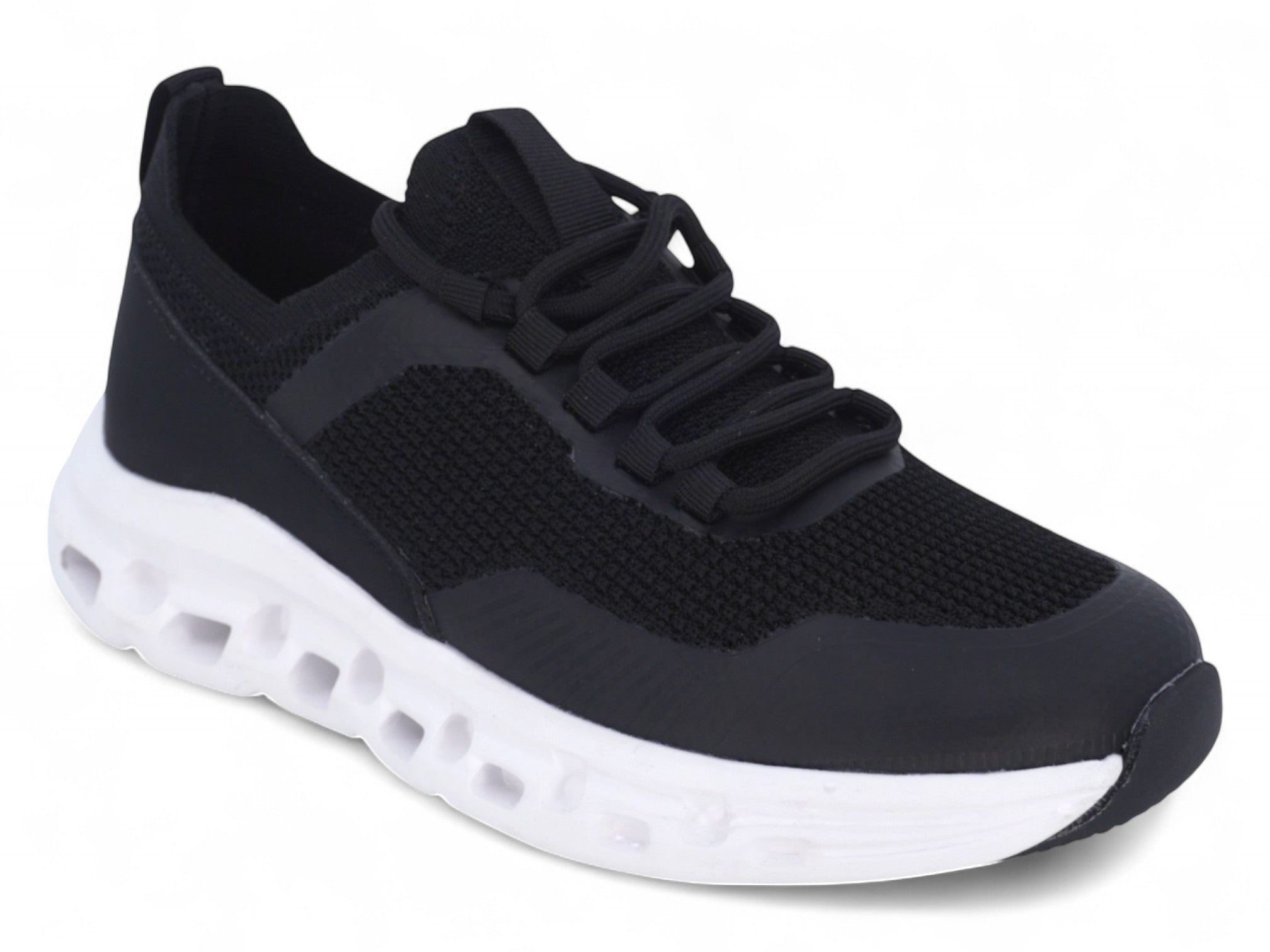 Women`s Black Low Cut Sneaker