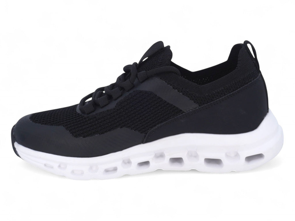 Women`s Black Low Cut Sneaker