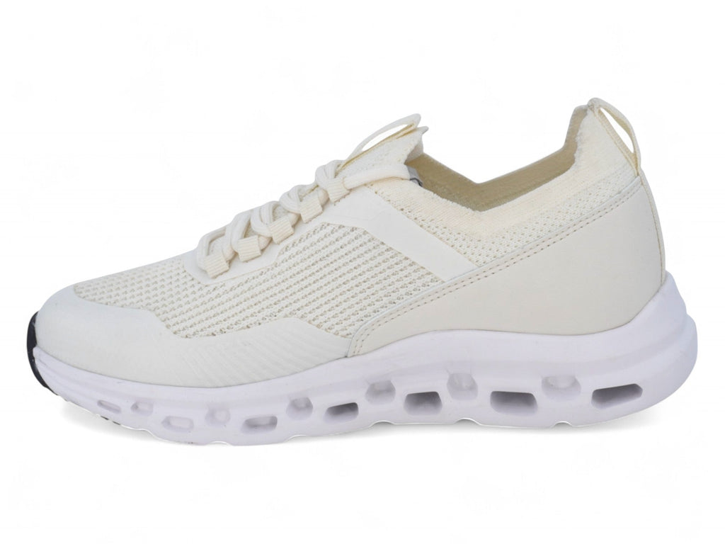 Women`s Cream Low Cut Sneaker