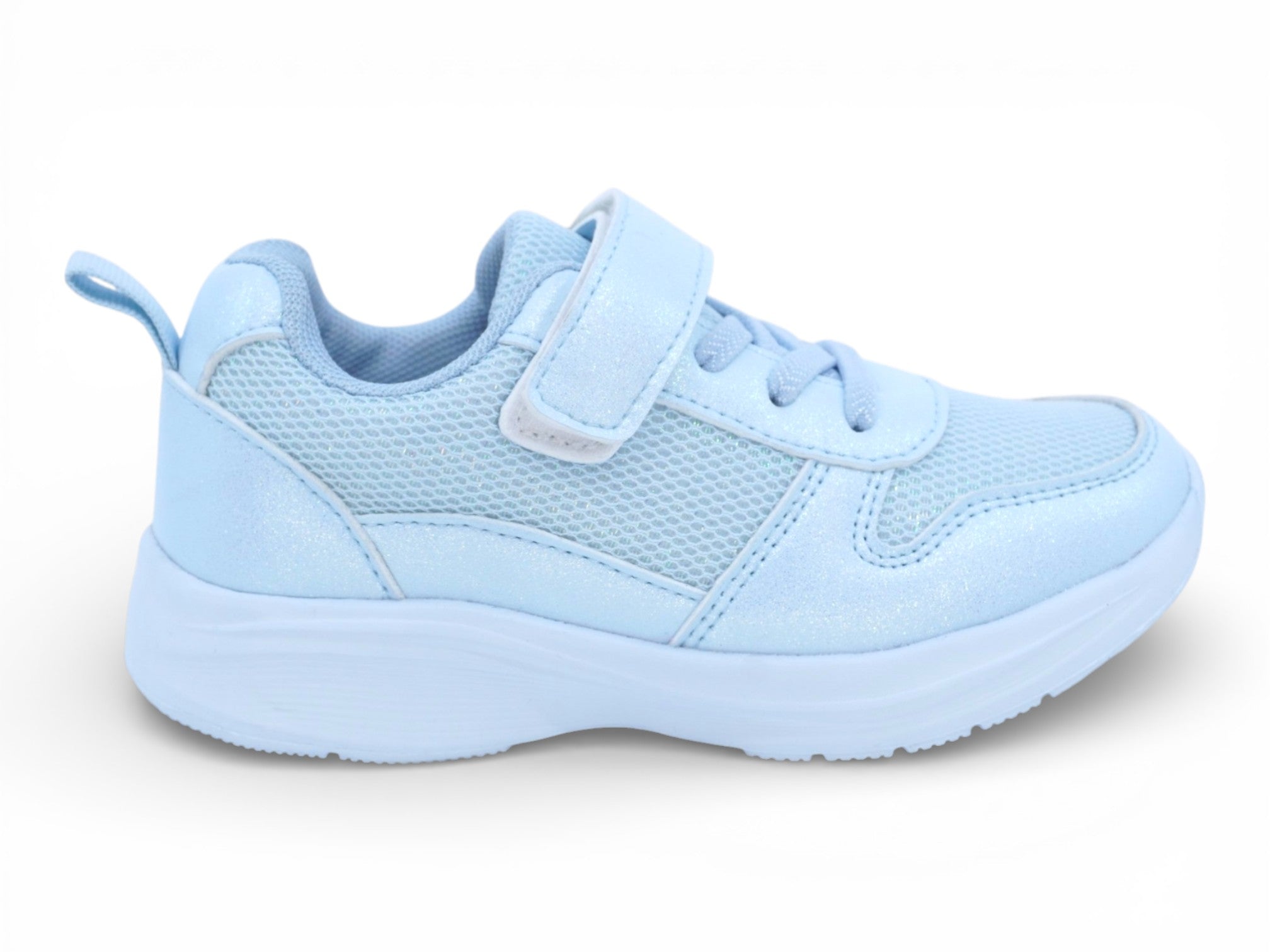 Toddler Blue Shimmer Sneaker