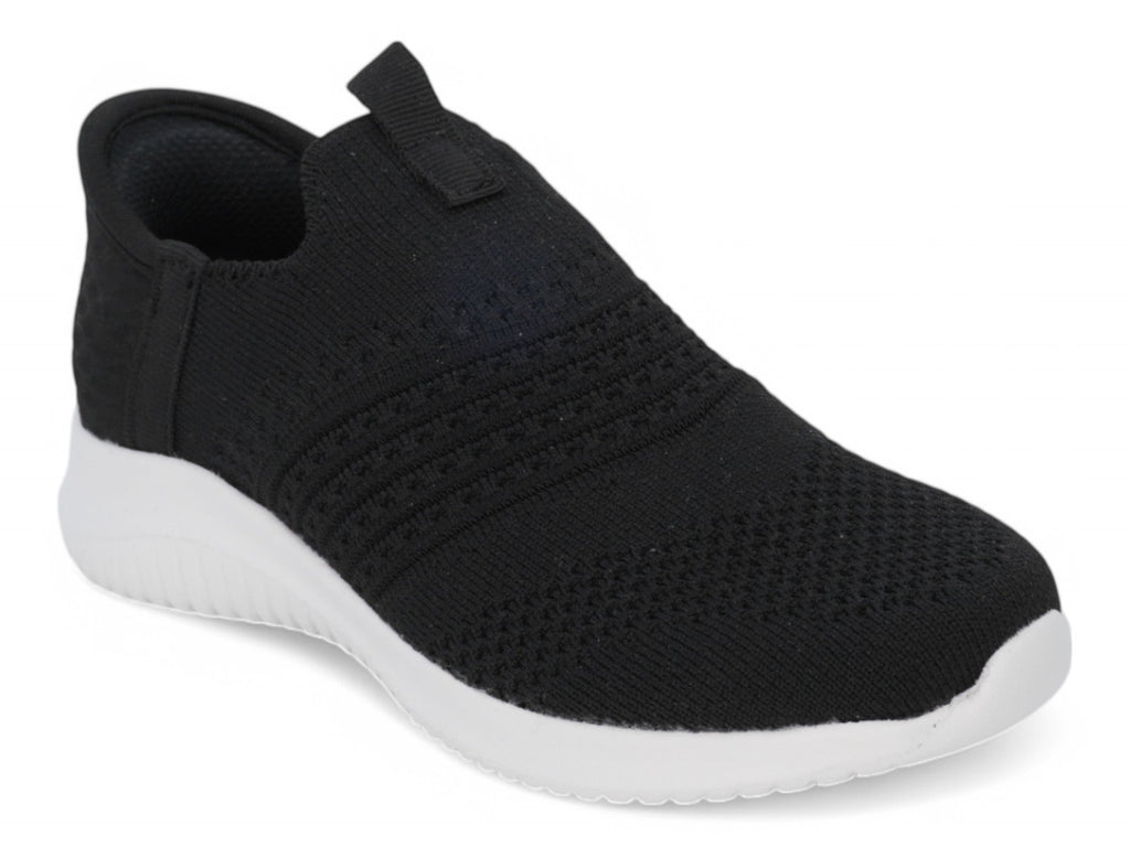 Toddler Black Easy Slip On Sneaker