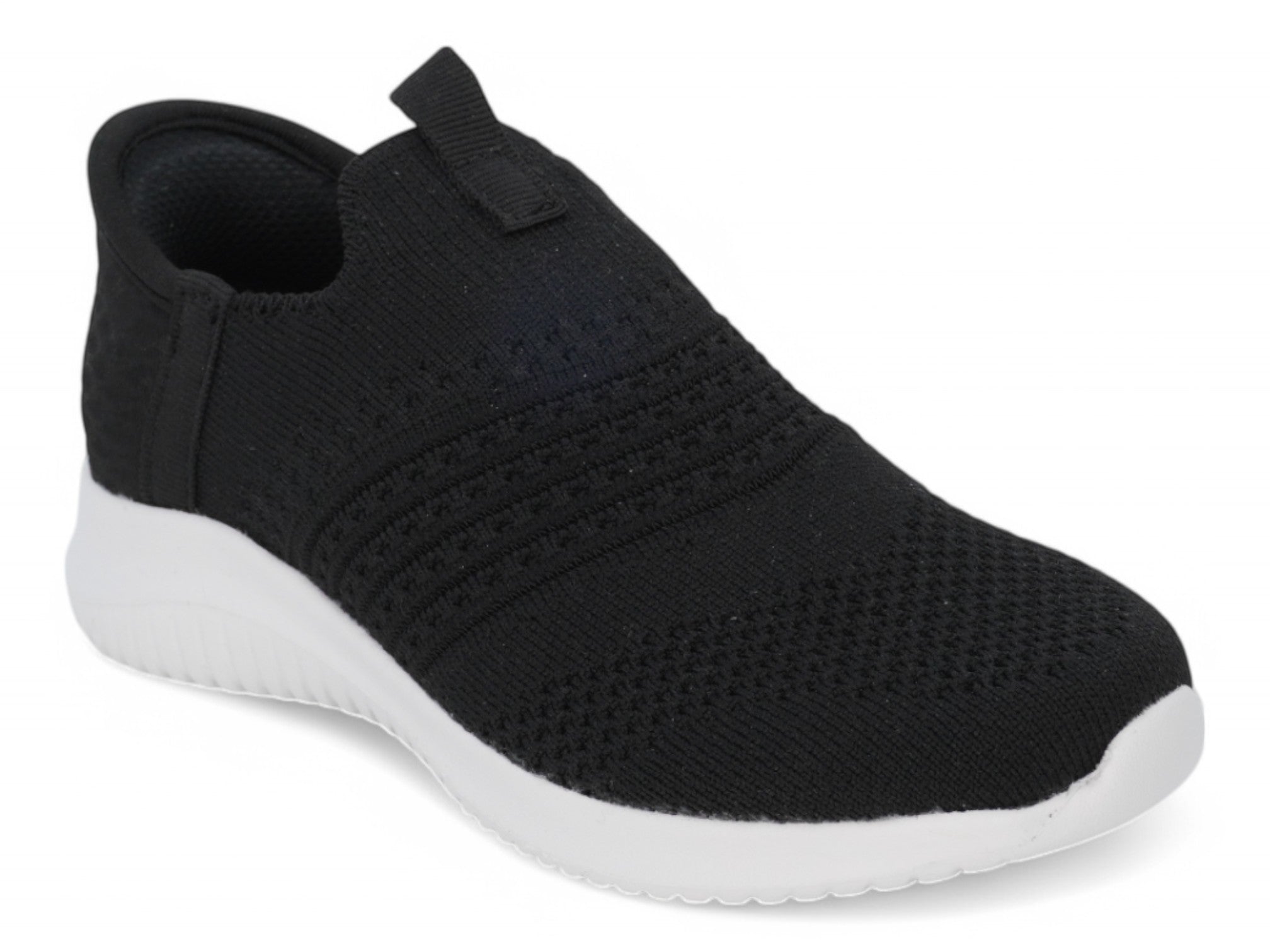 Toddler Black Easy Slip On Sneaker
