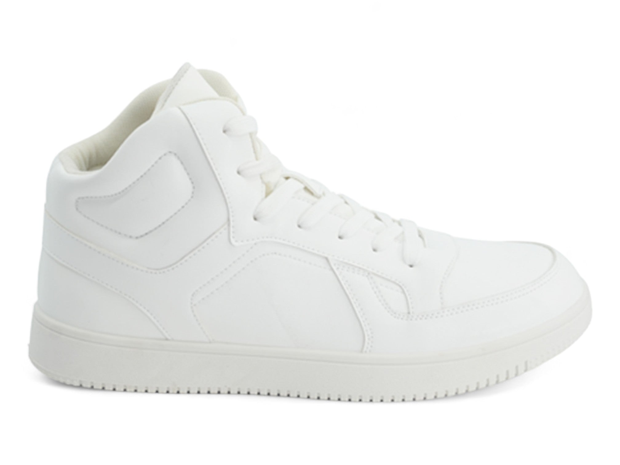 Men`s Triple White High Top Sneaker