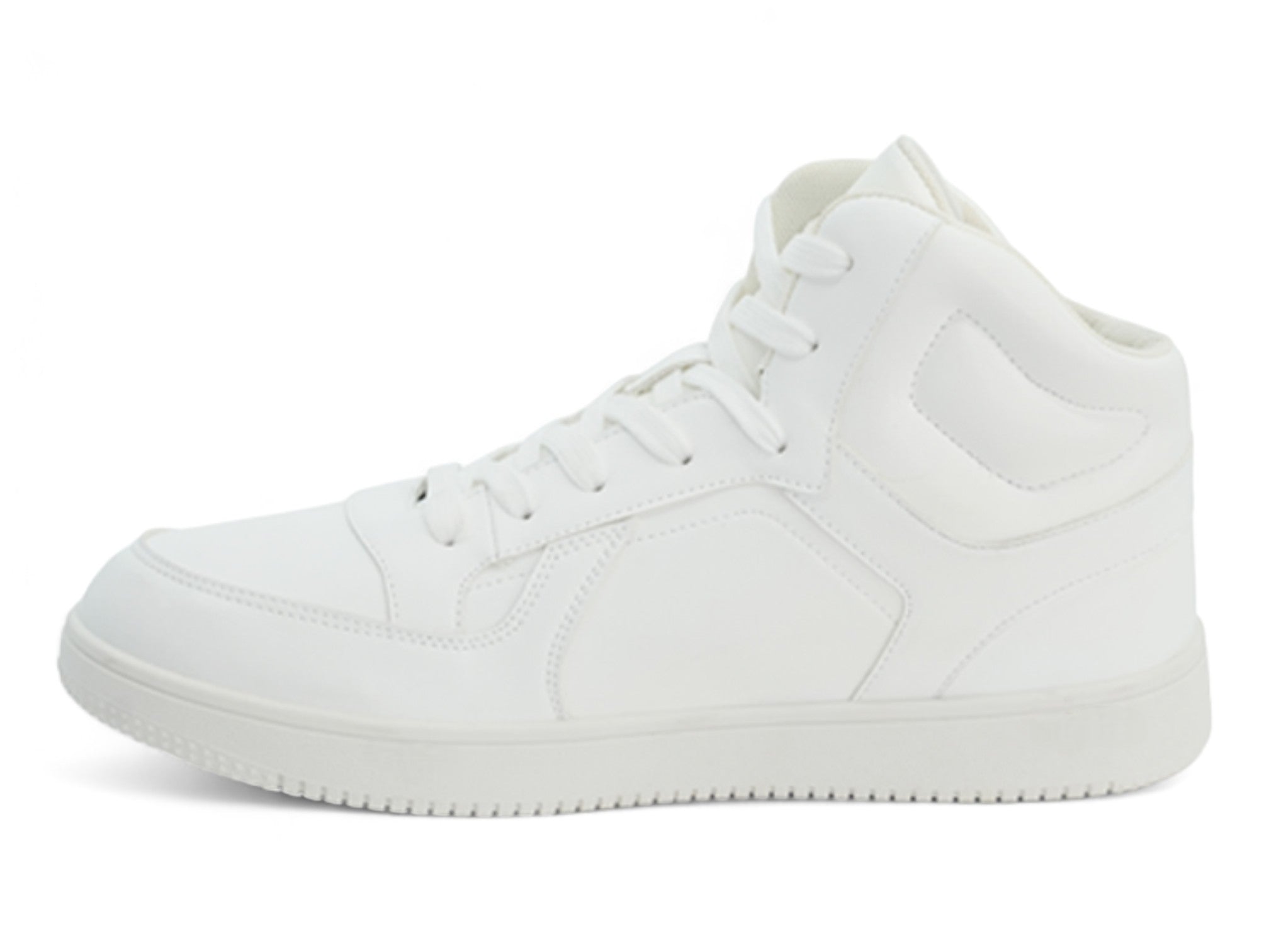 Men`s Triple White High Top Sneaker