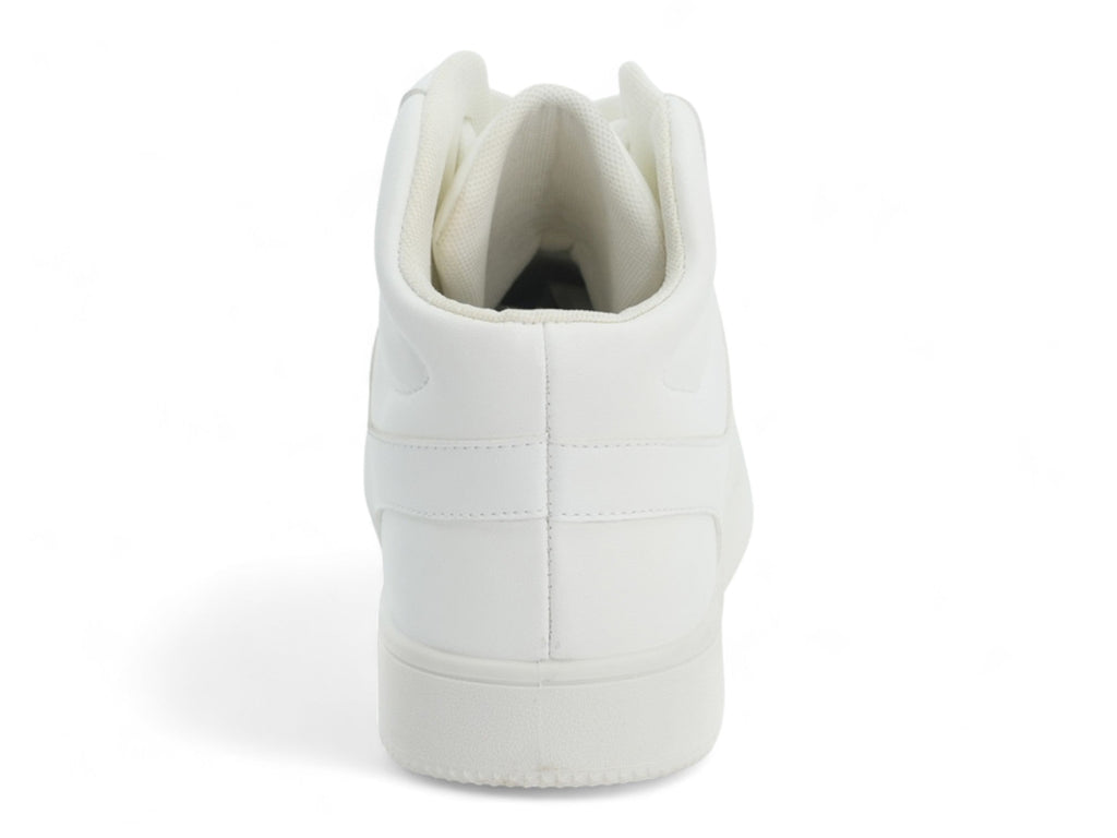 Men`s Triple White High Top Sneaker