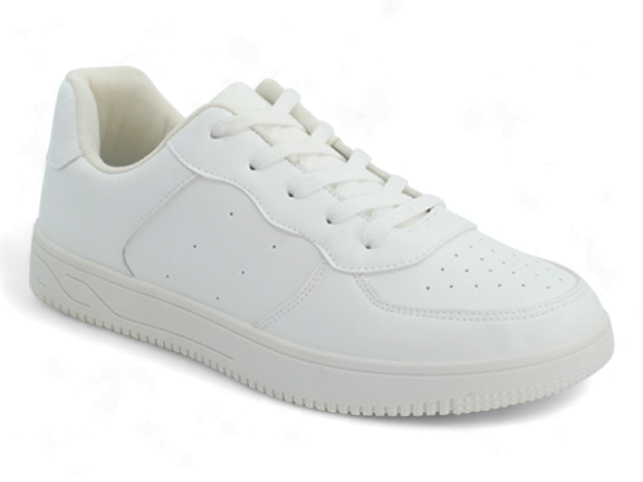 Men`s Triple White Low Top Sneaker