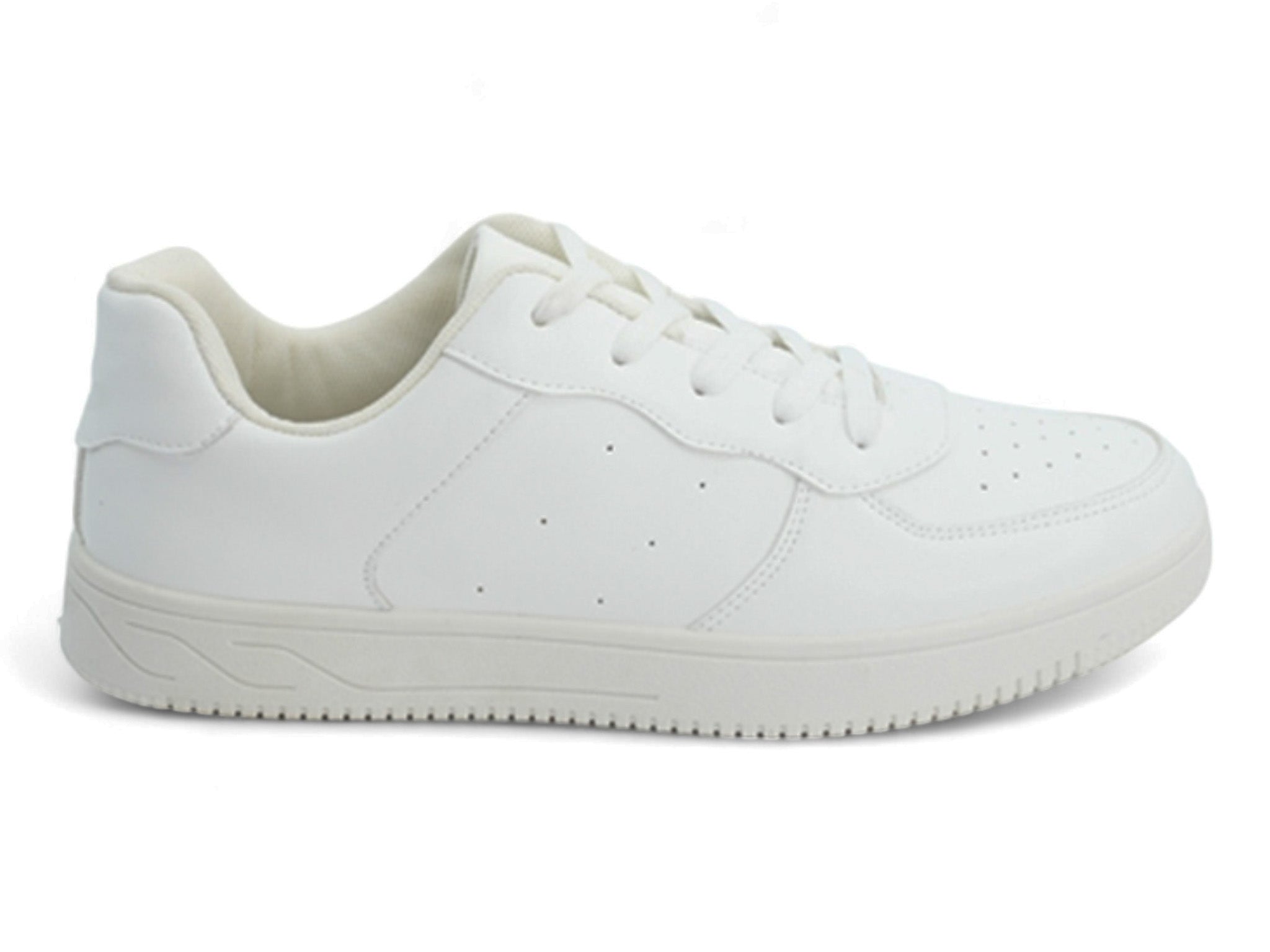 Men`s Triple White Low Top Sneaker