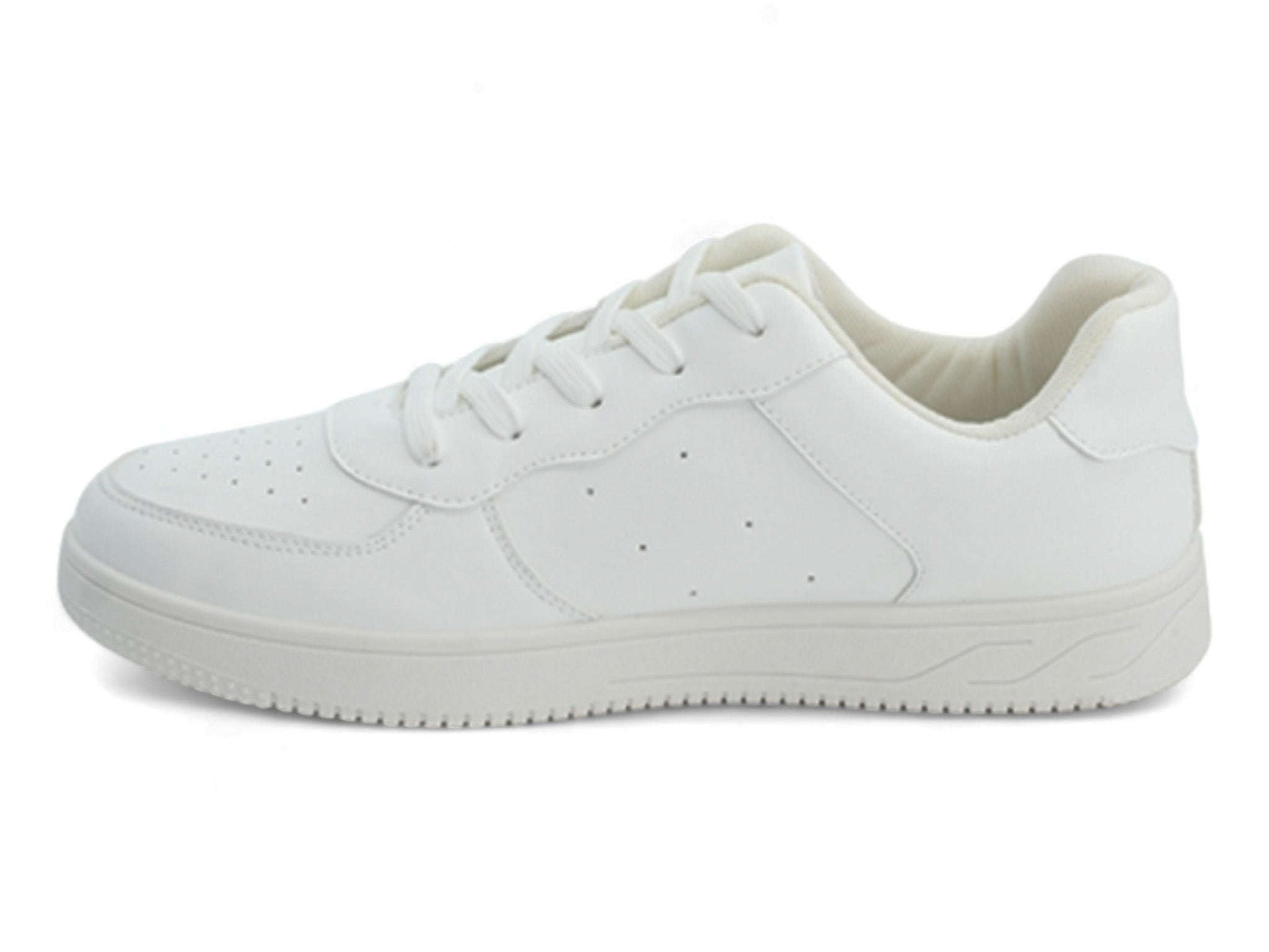 Men`s Triple White Low Top Sneaker