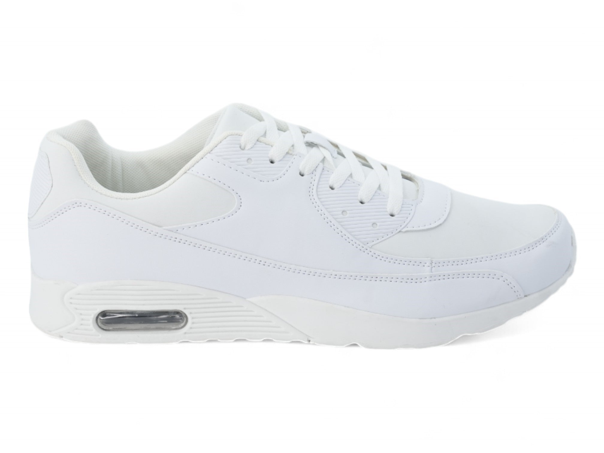 Men`s Triple White Bubble Sneaker