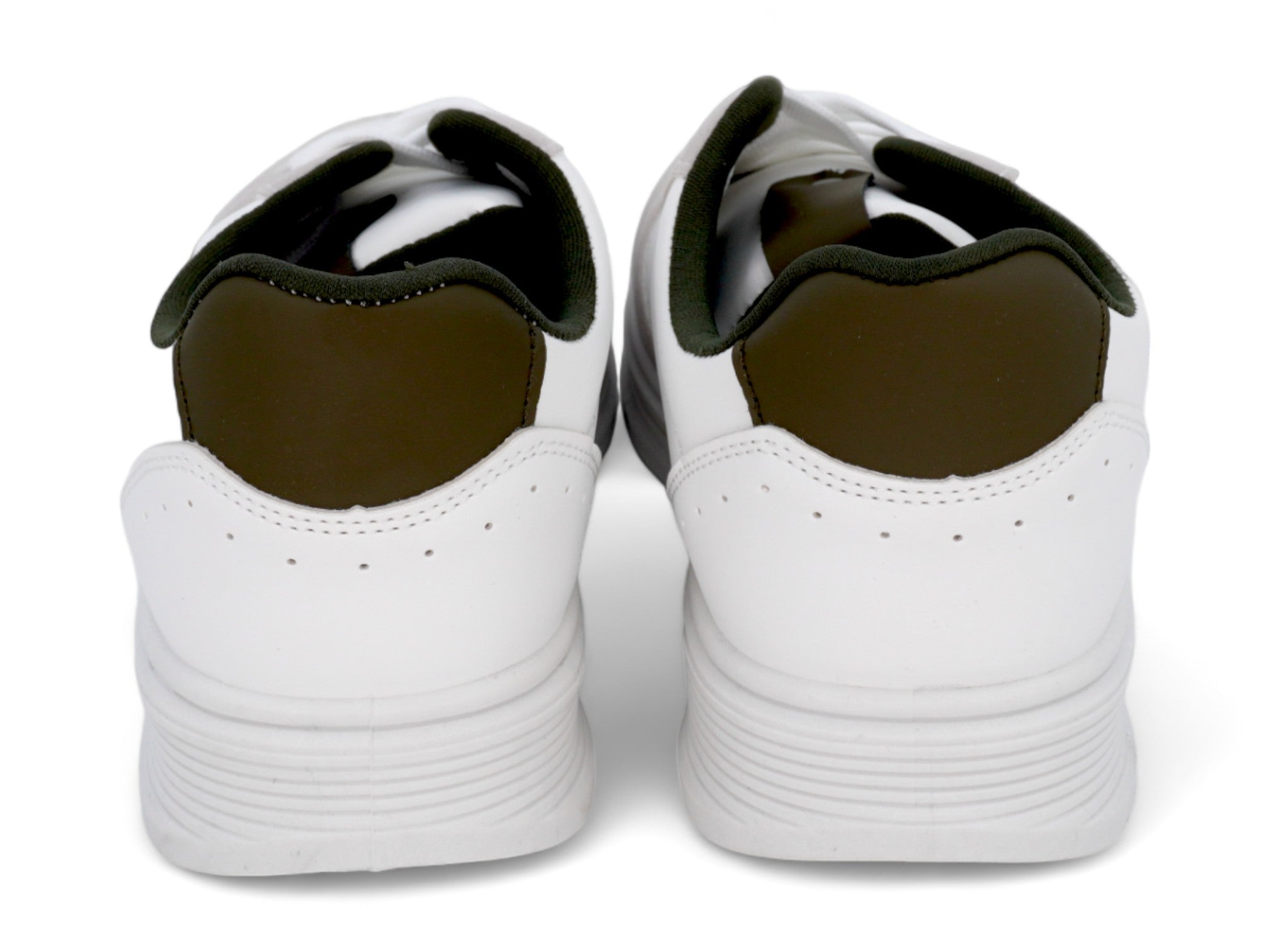 Men`s White & Beige Court Sneaker