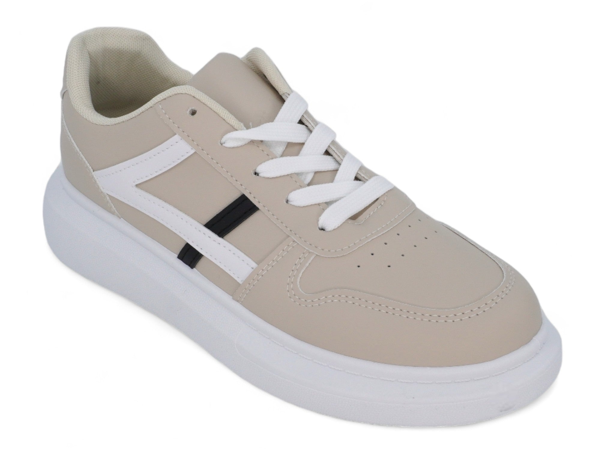 Men`s Beige Platform Sneaker