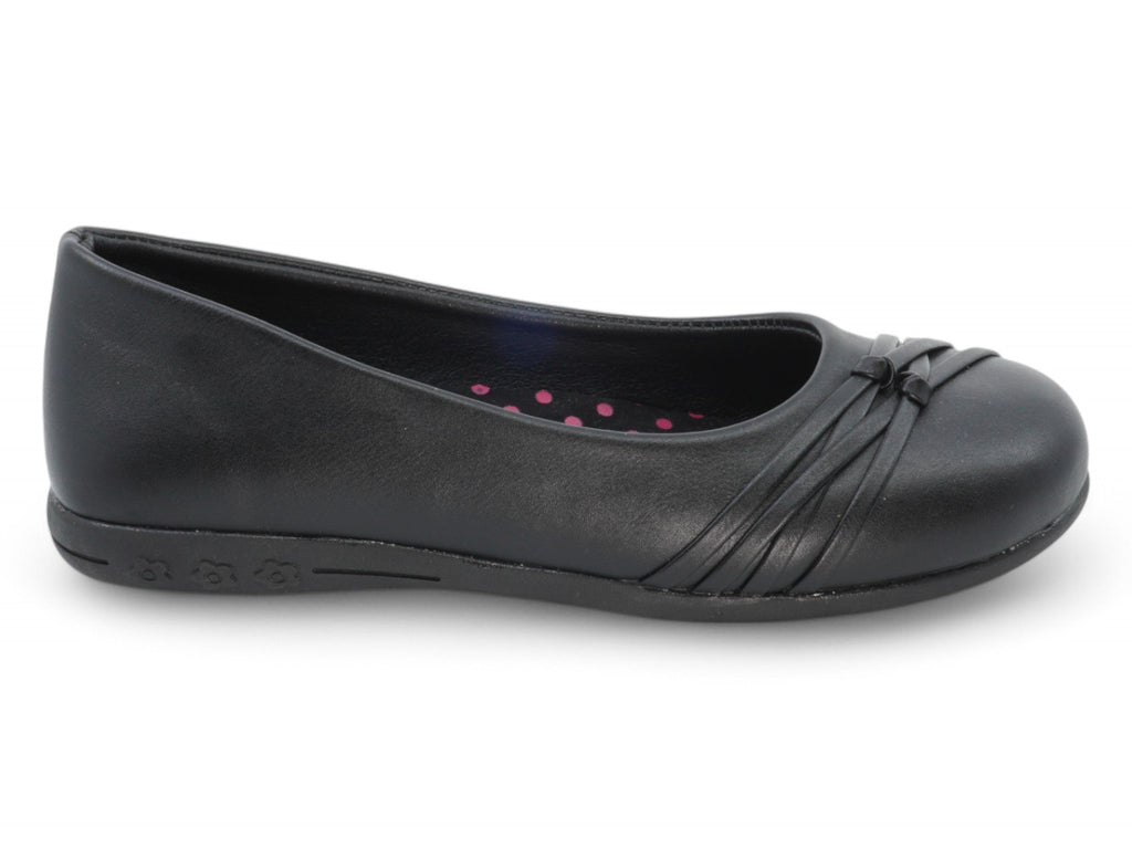 Toddler Black Addison School Shoe