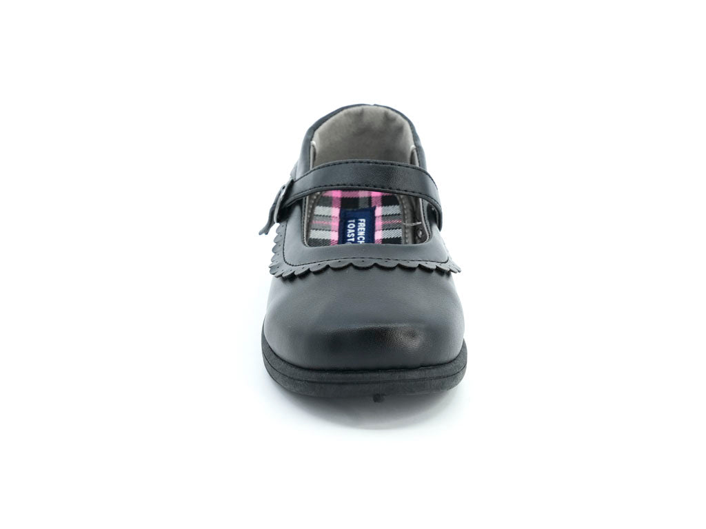 Girls Black Paula School Shoe