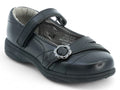 Girls Black India School Shoe