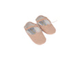 Girls` Nude Vegan Leather Ballerina Shoes