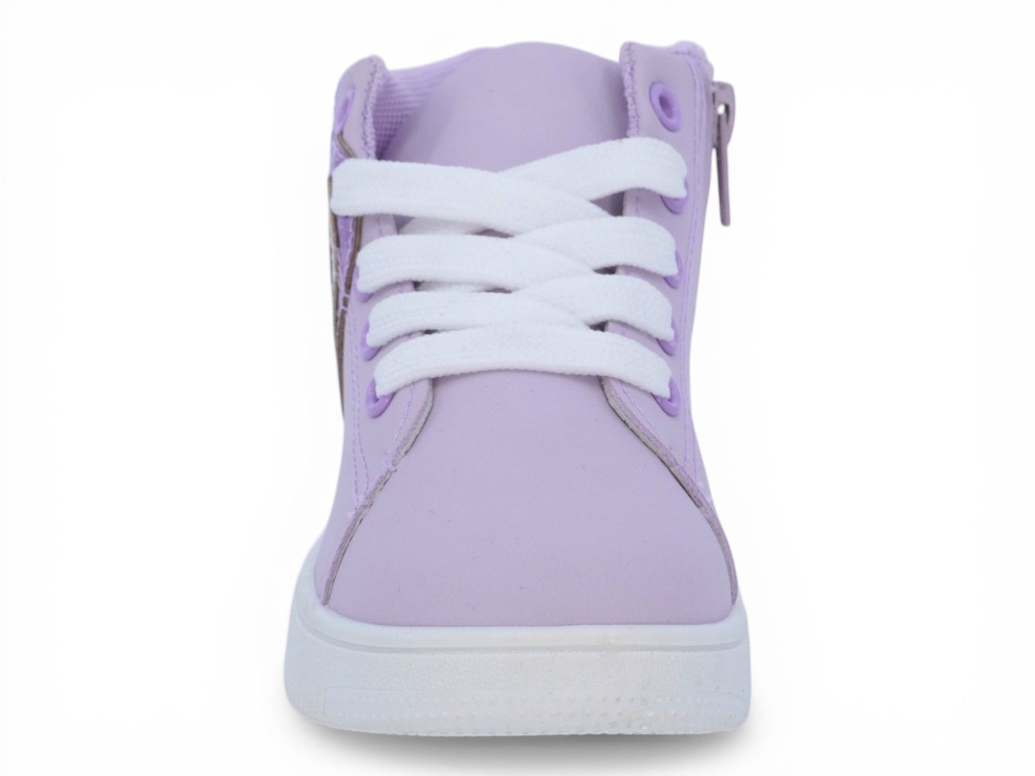 Toddler Purple Hearts Hi Top Sneaker