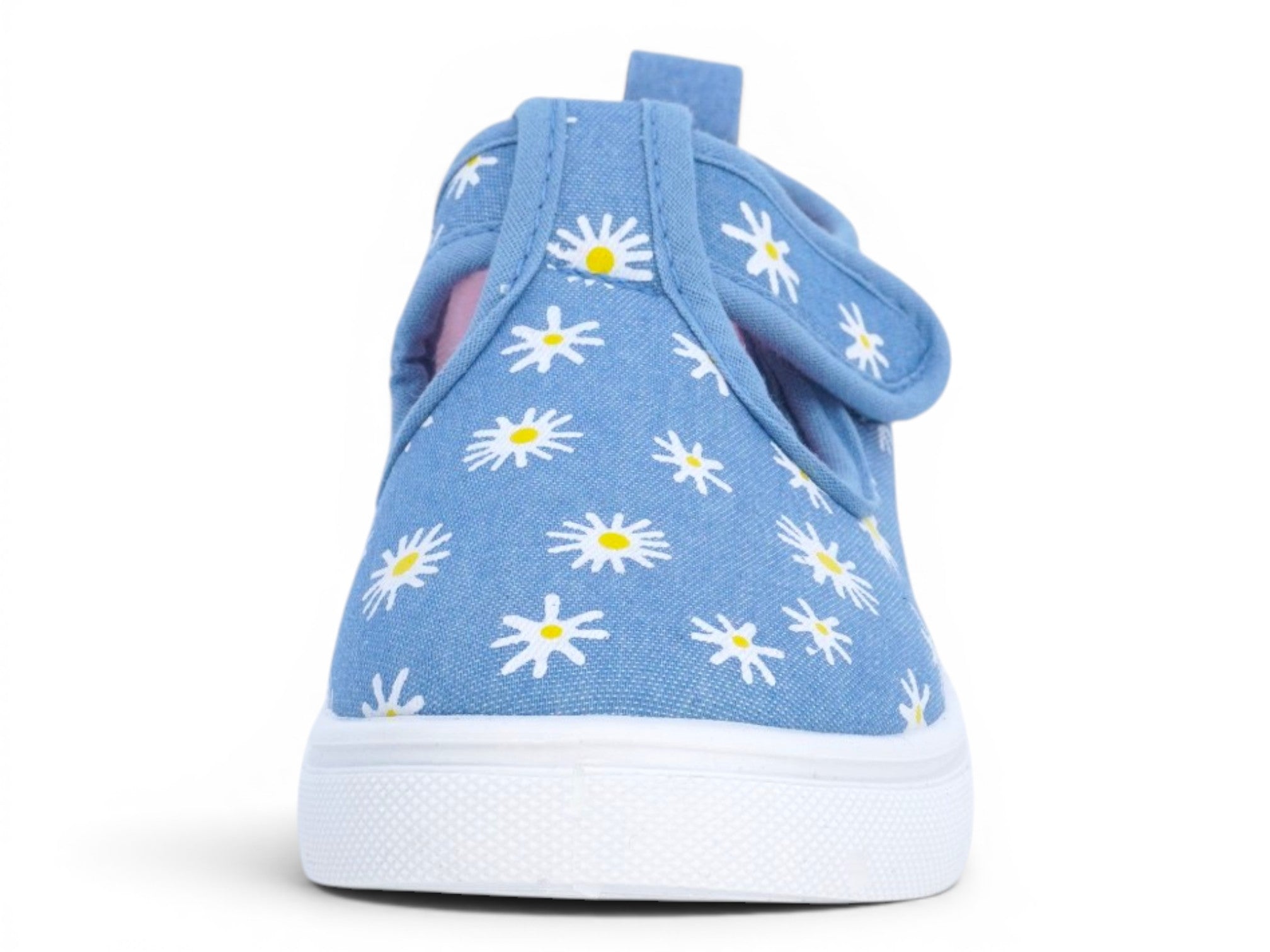 Toddler Denim Daisy T-Strap Sneaker