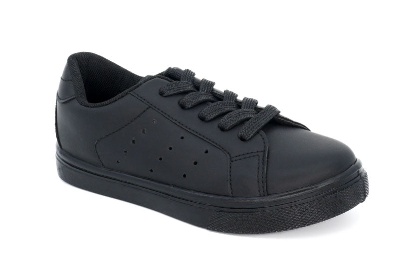 Girls` Blue & Gray Star Sneaker