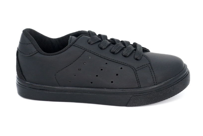 Girls` Blue & Gray Star Sneaker