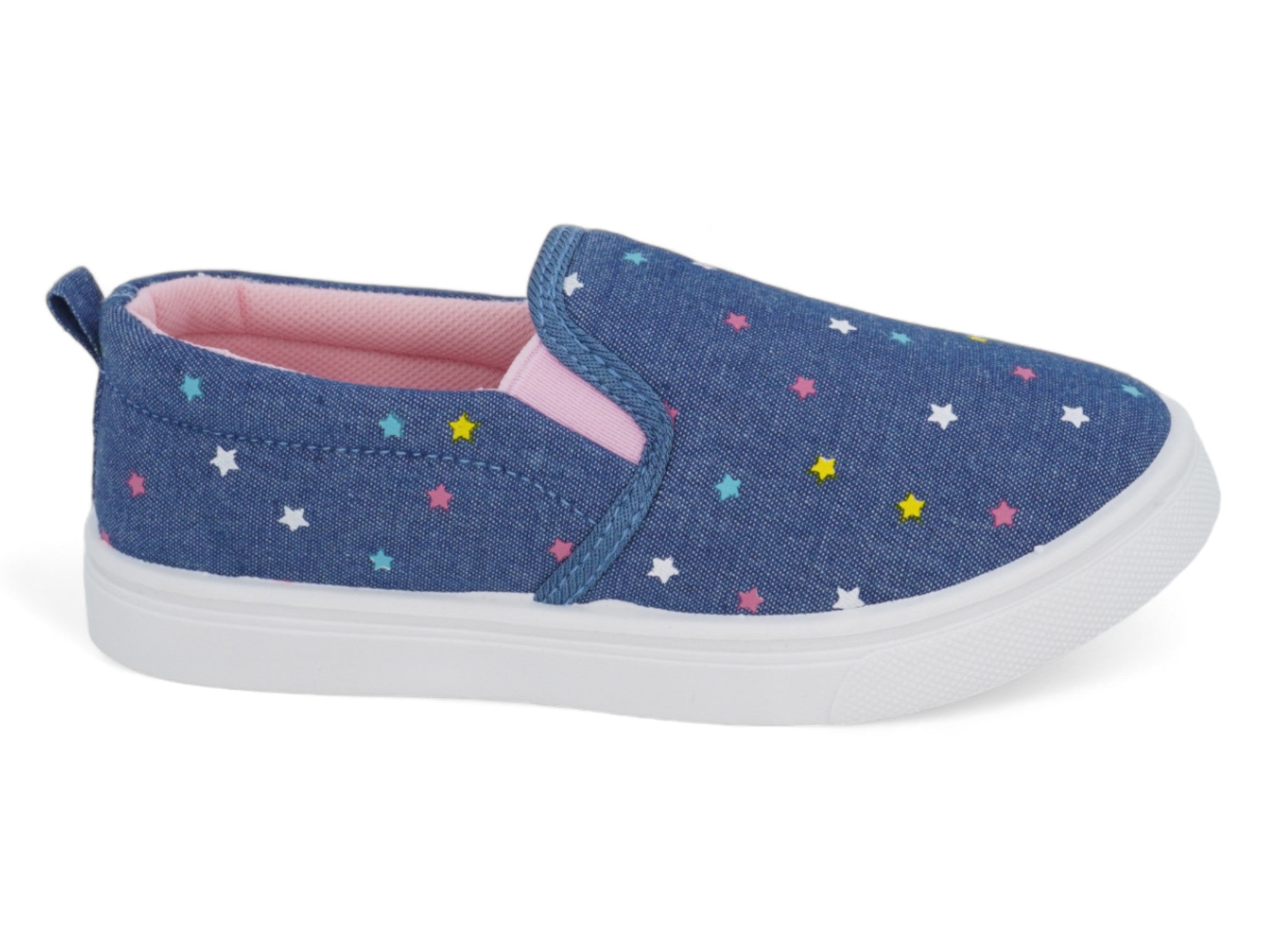 Girls` Denim Star Slip On