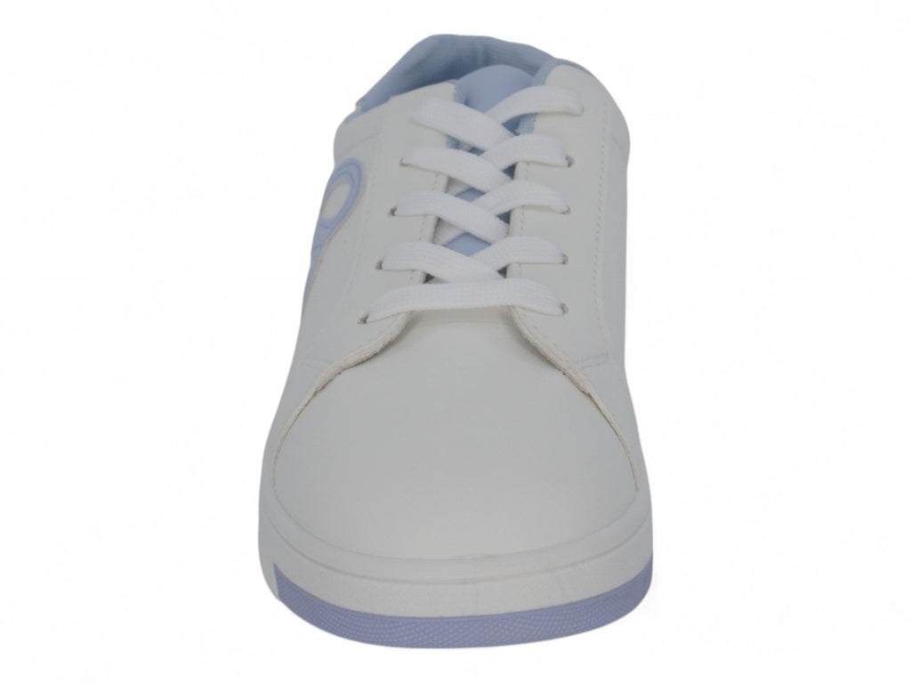 Girls`  Blue B Low Top Court Sneaker