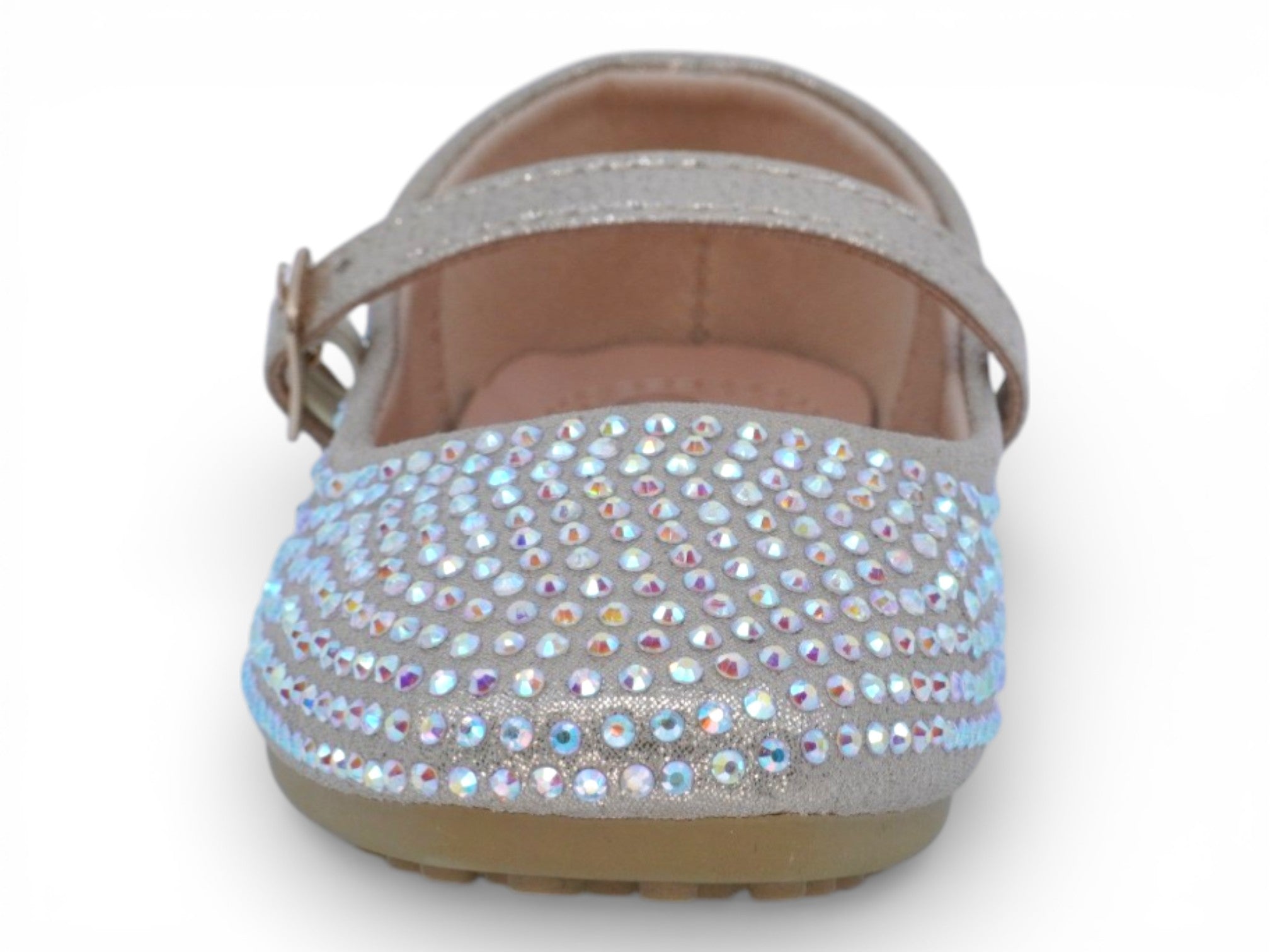 Girls` Gold Goldi Flat