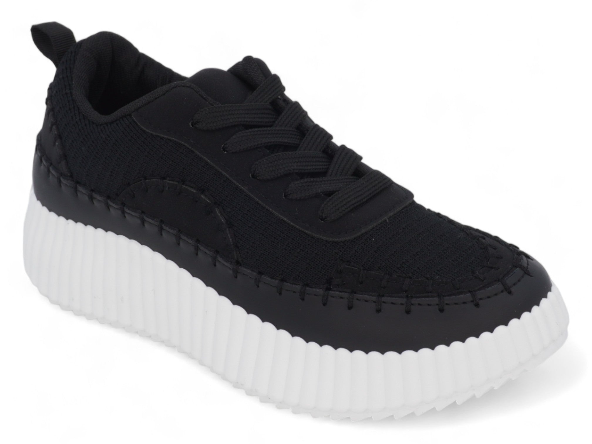Women`s Black Charleigh Platform Sneaker