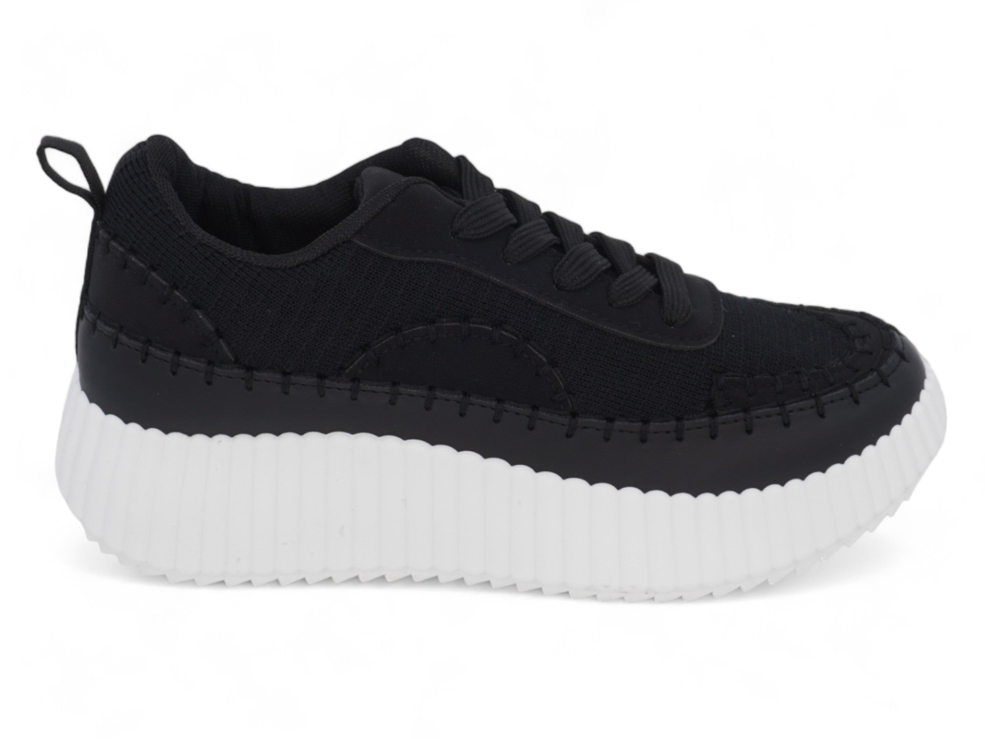 Women`s Black Charleigh Platform Sneaker