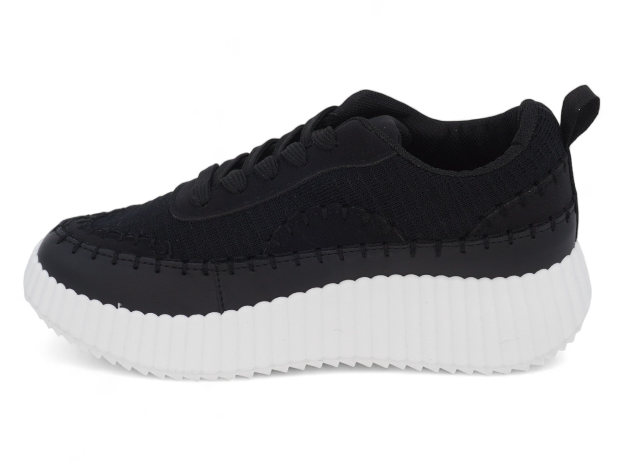 Women`s Black Charleigh Platform Sneaker