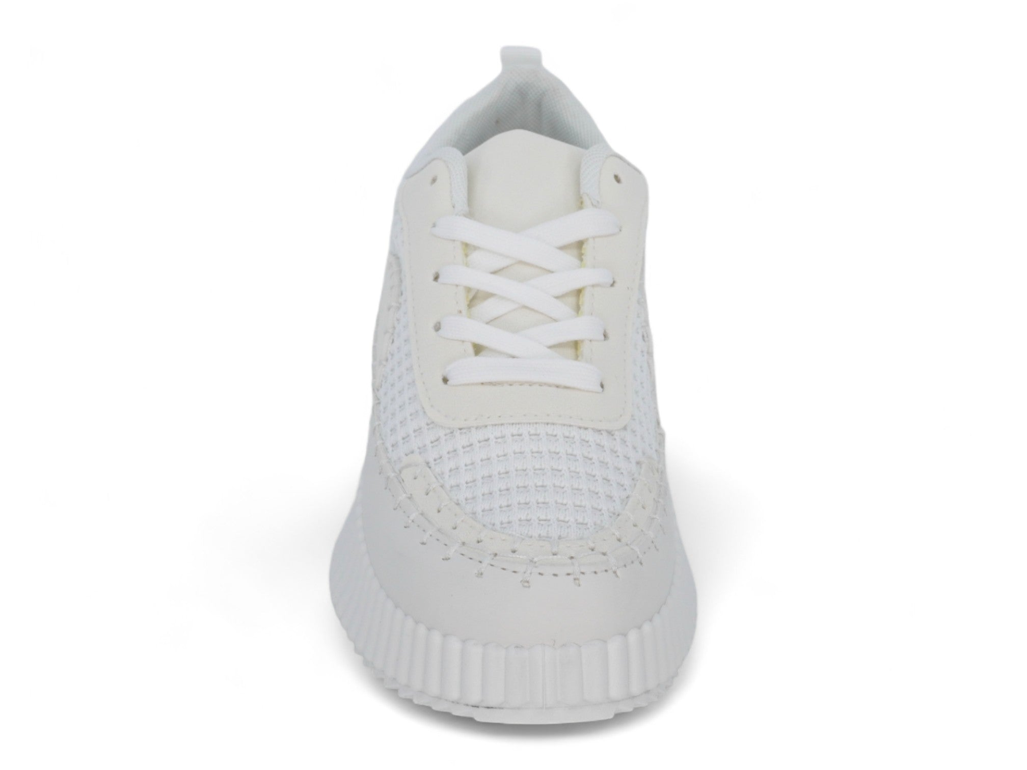 Women`s White Charleigh Platform Sneaker