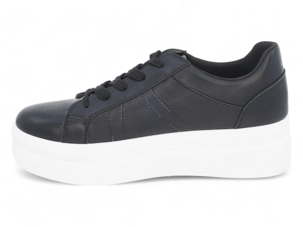 Women`s Black Bobbie Platform Sneaker