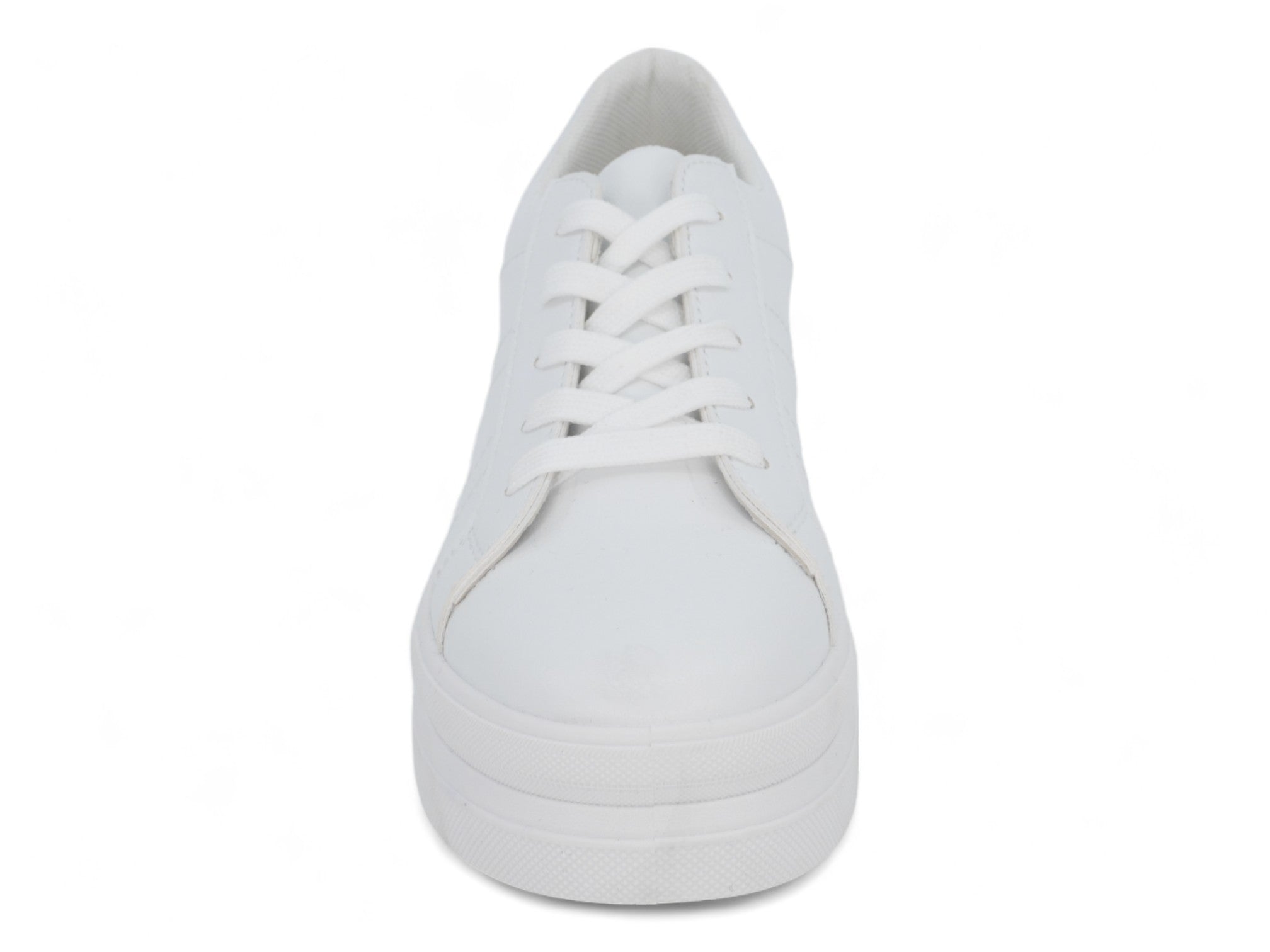Women`s White Bobbie Platform Sneaker