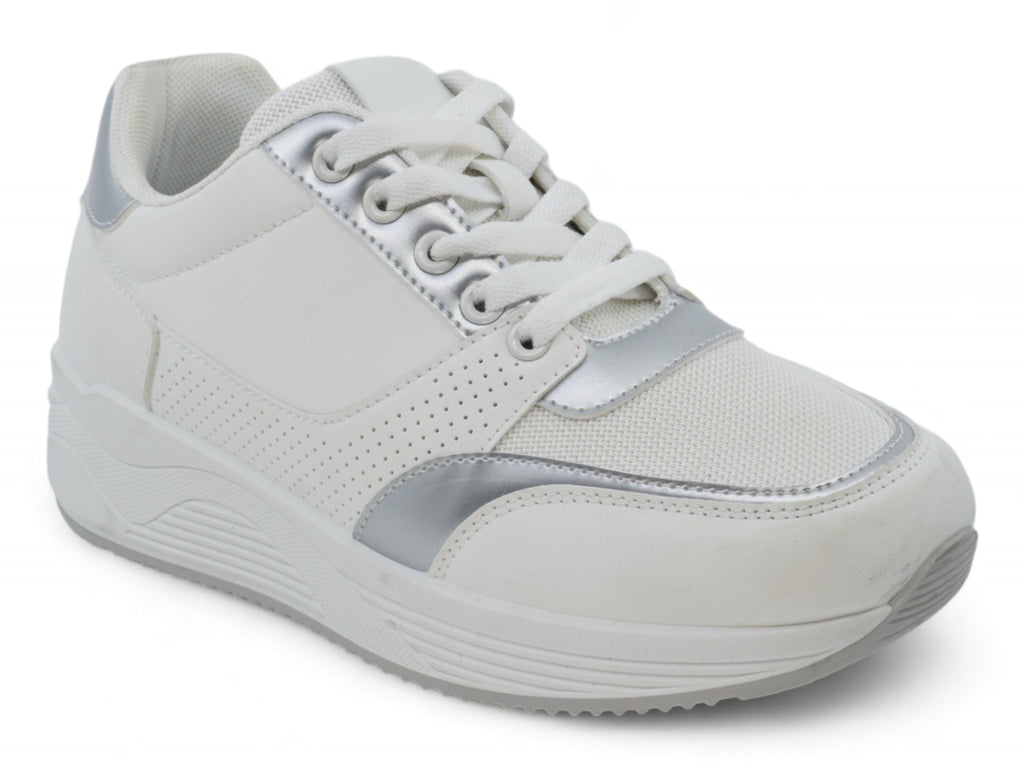 Women`s White Caleigh Sneaker