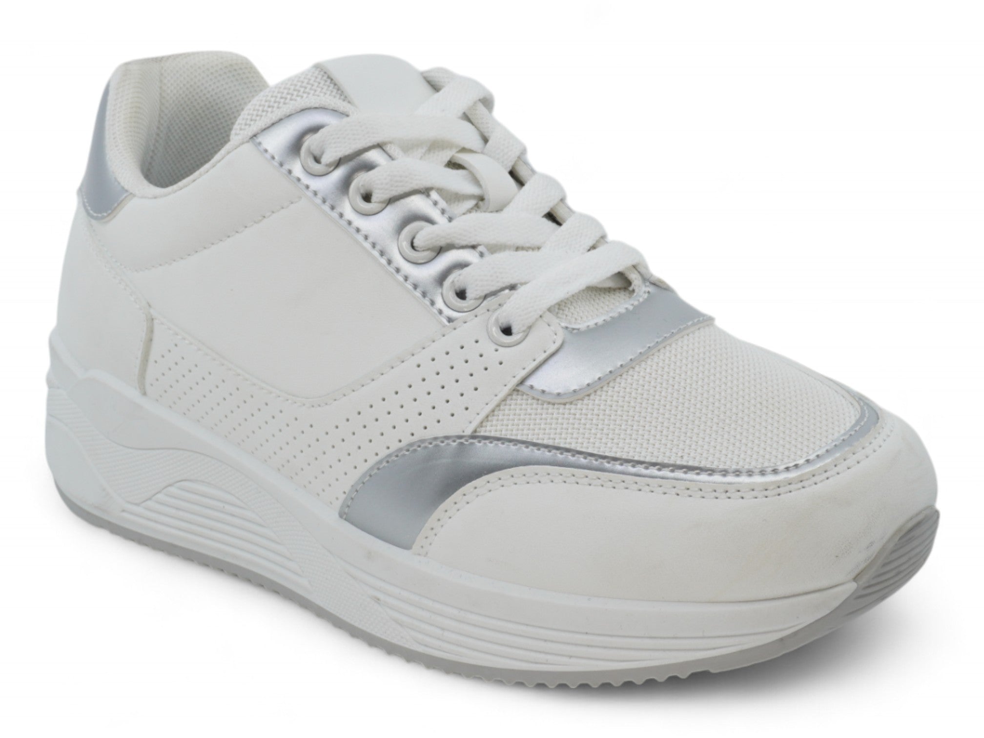 Women`s White Caleigh Sneaker