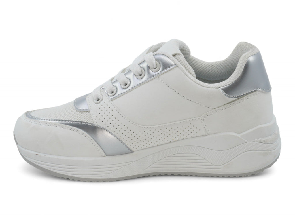 Women`s White Caleigh Sneaker