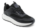 Women`s Black Mesh Sporty Sneaker
