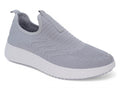 Women`s Gray High Rise Slip On Sneaker