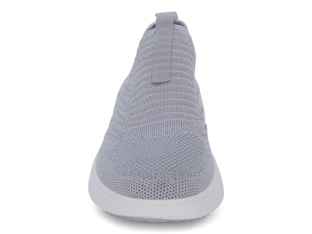 Women`s Gray High Rise Slip On Sneaker